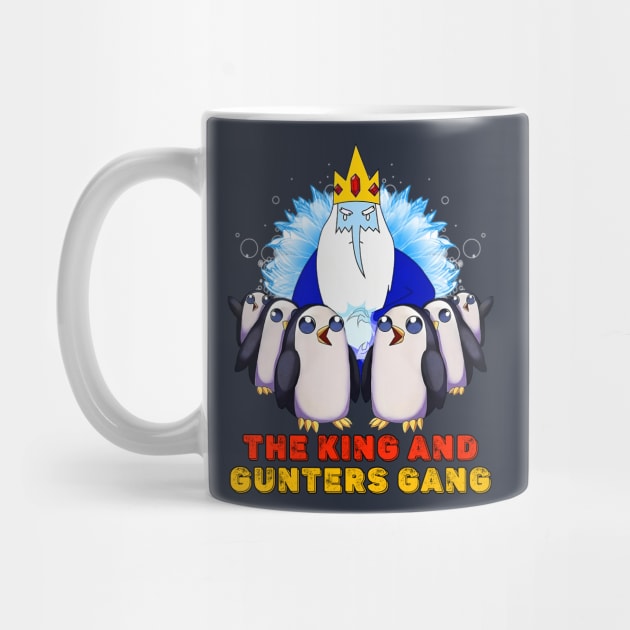 Adventure Time Gunter Gang And Ice King by Pharaoh Shop